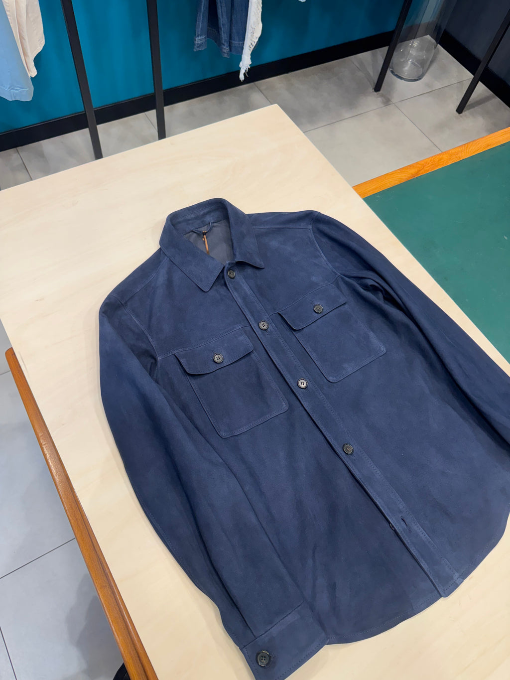 Overshirt Blu ALTACRUNA