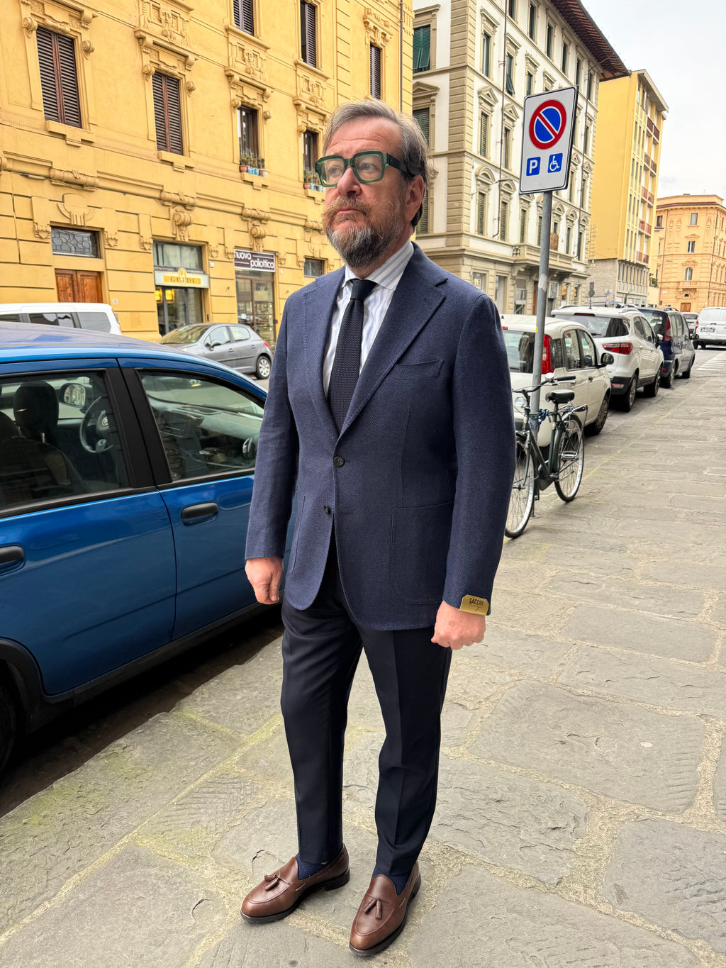 Giacca sartoriale Blu