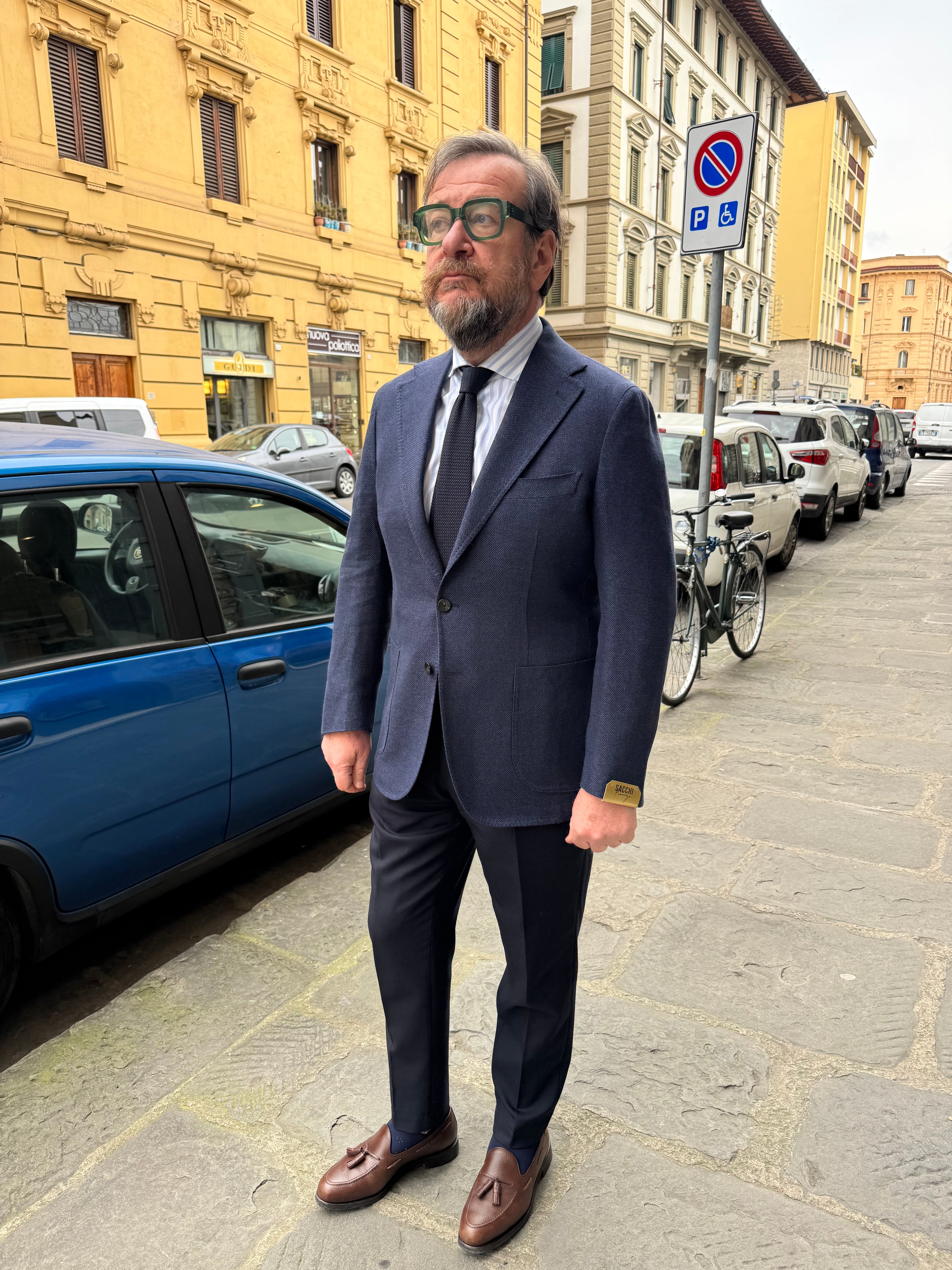 Giacca sartoriale Blu