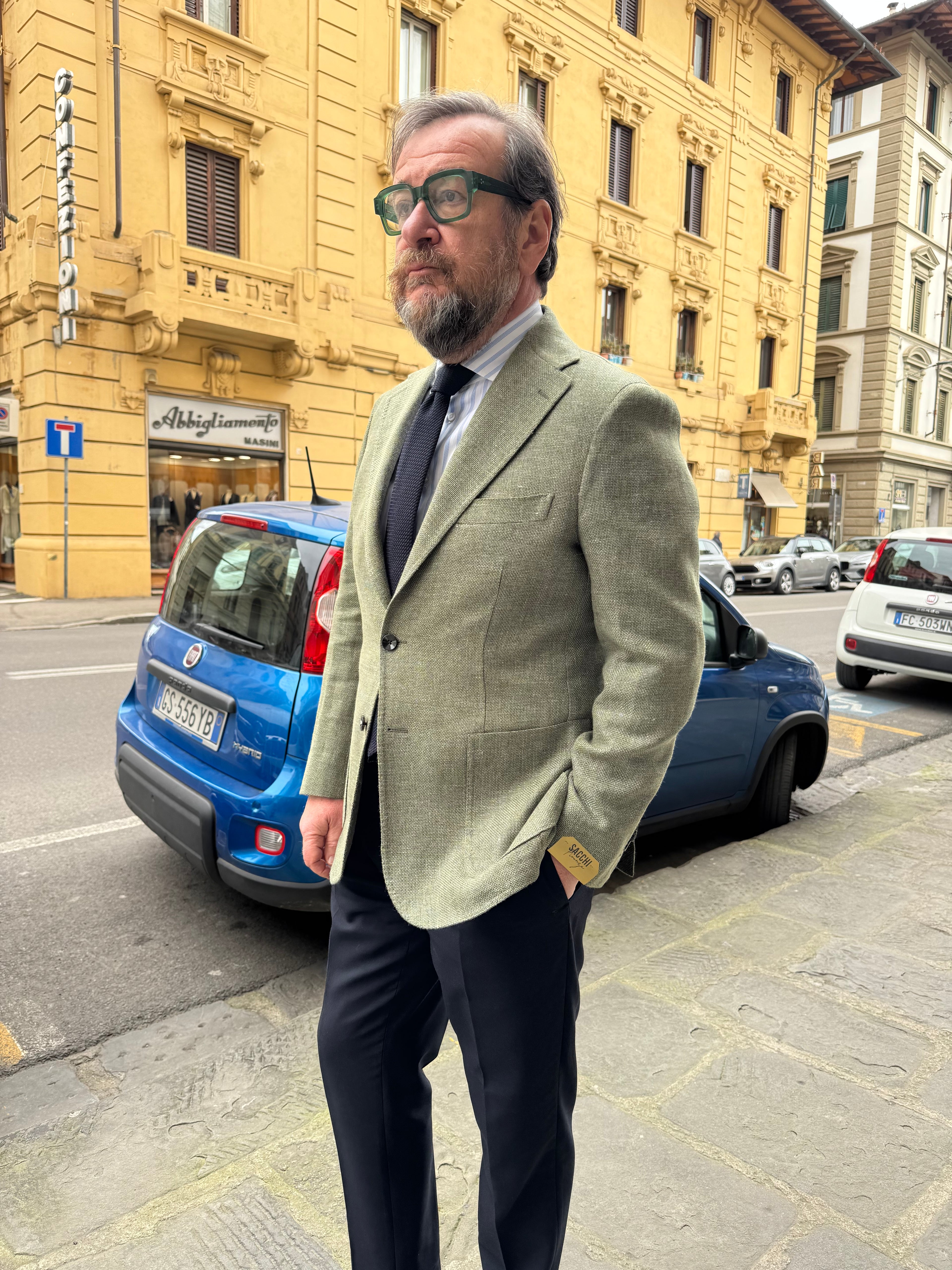 Giacca Sartoriale verde
