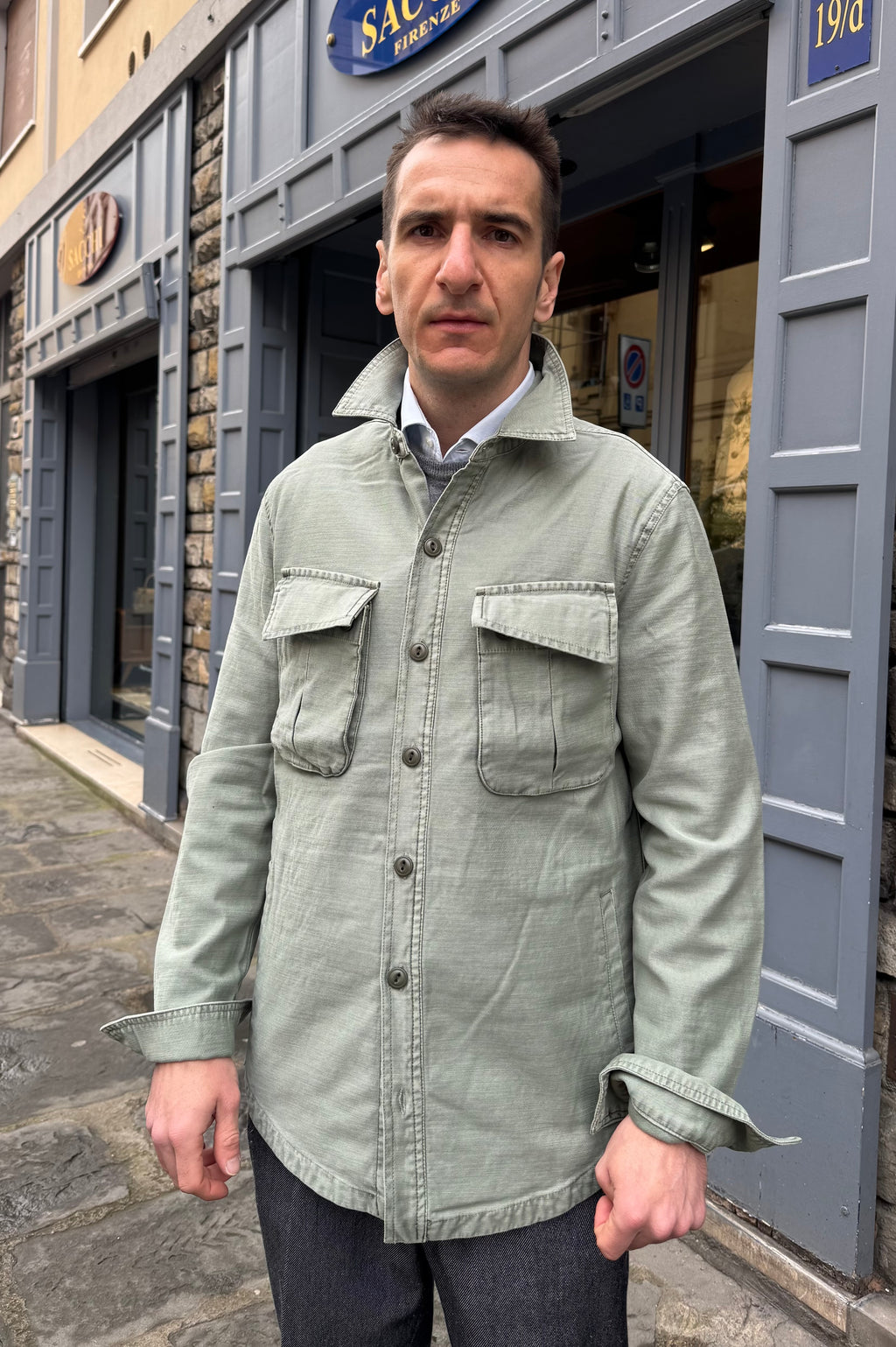Overshirt Keeling Verde