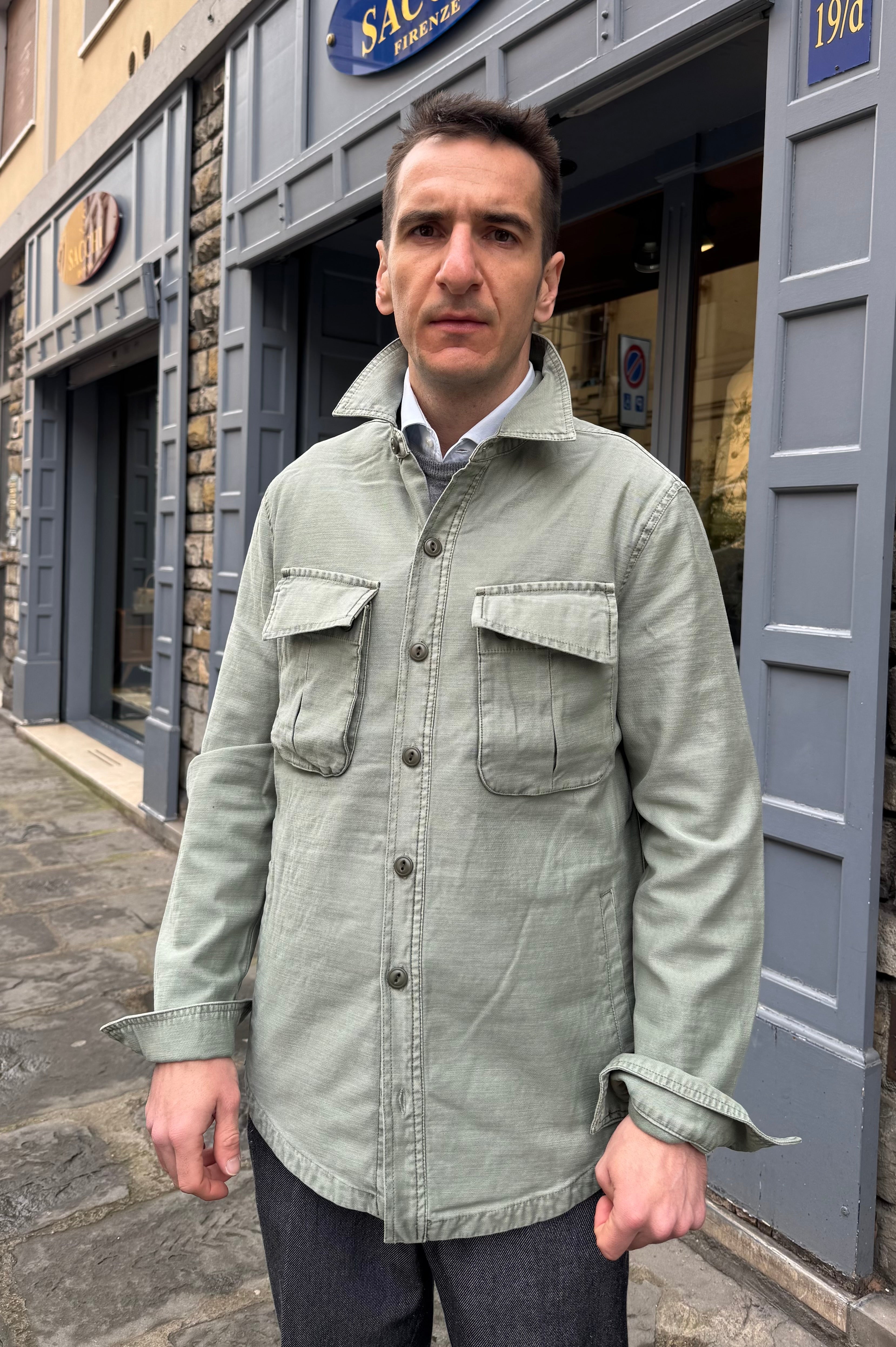 Overshirt Keeling Verde