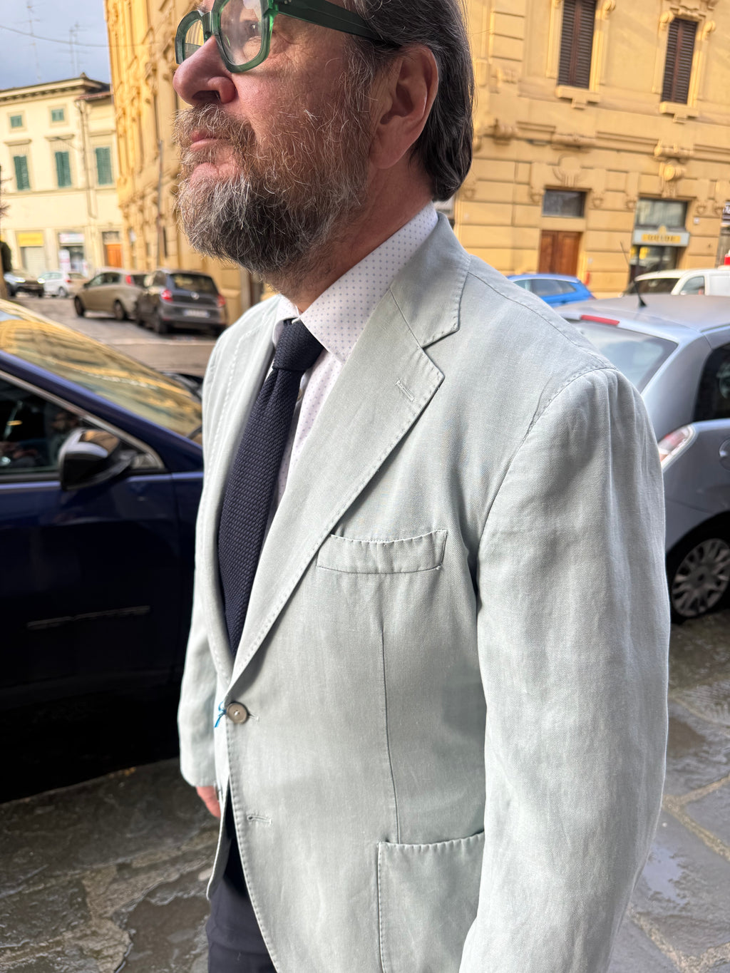 Giacca Lino cotone Santaniello