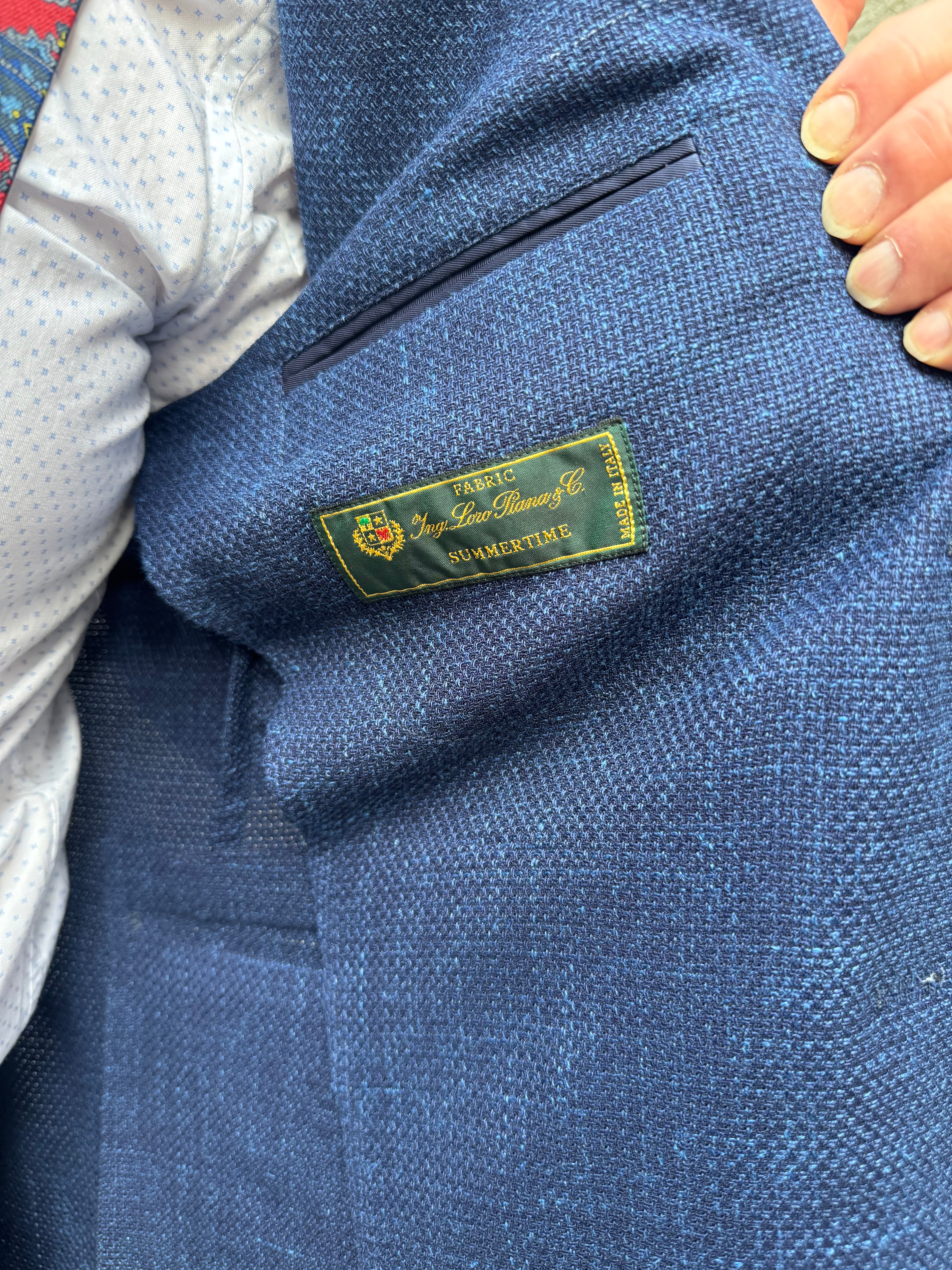 Giacca Summertime Loropiana