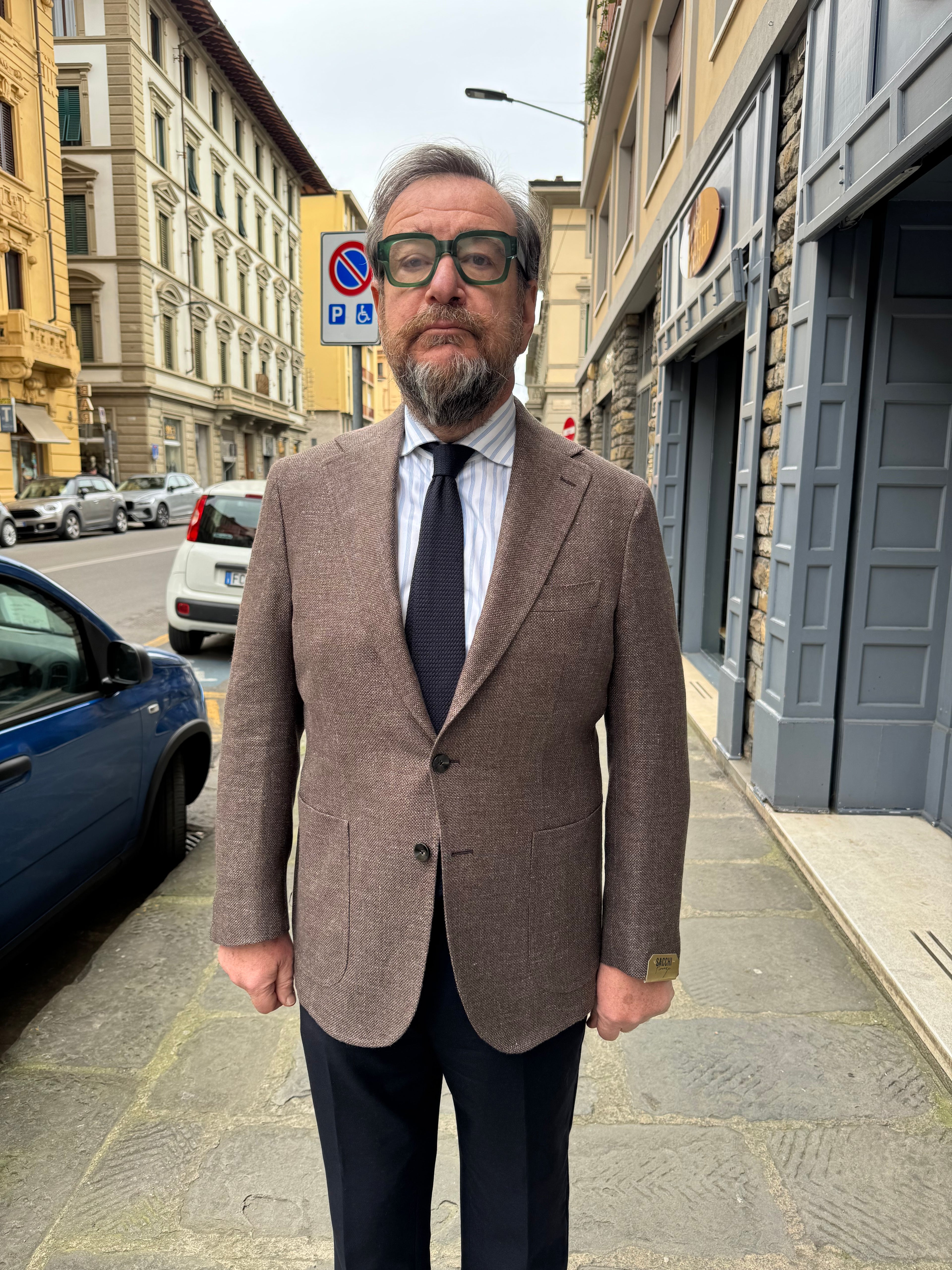 Giacca sartoriale Marrone