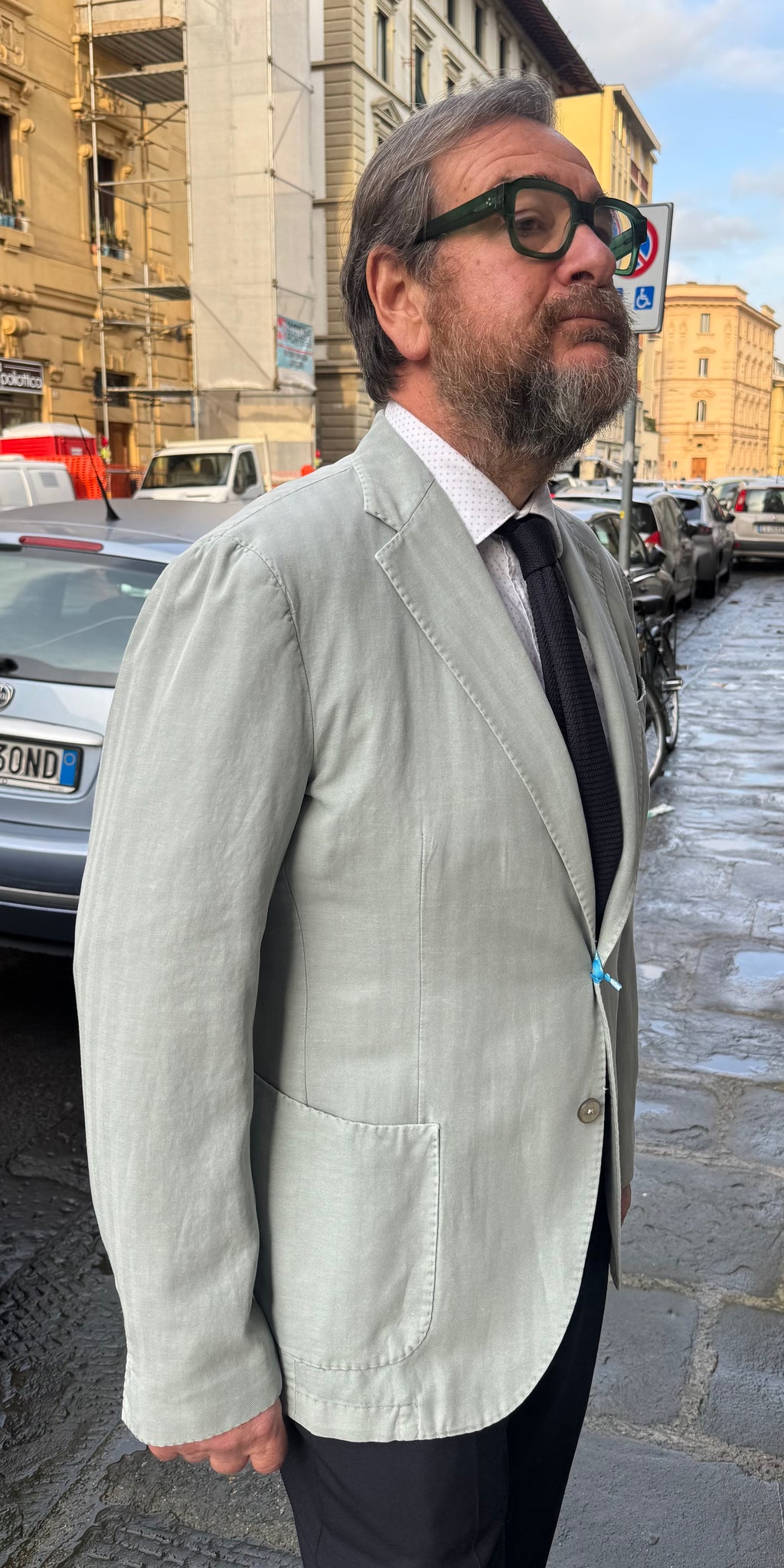 Giacca Lino cotone Santaniello