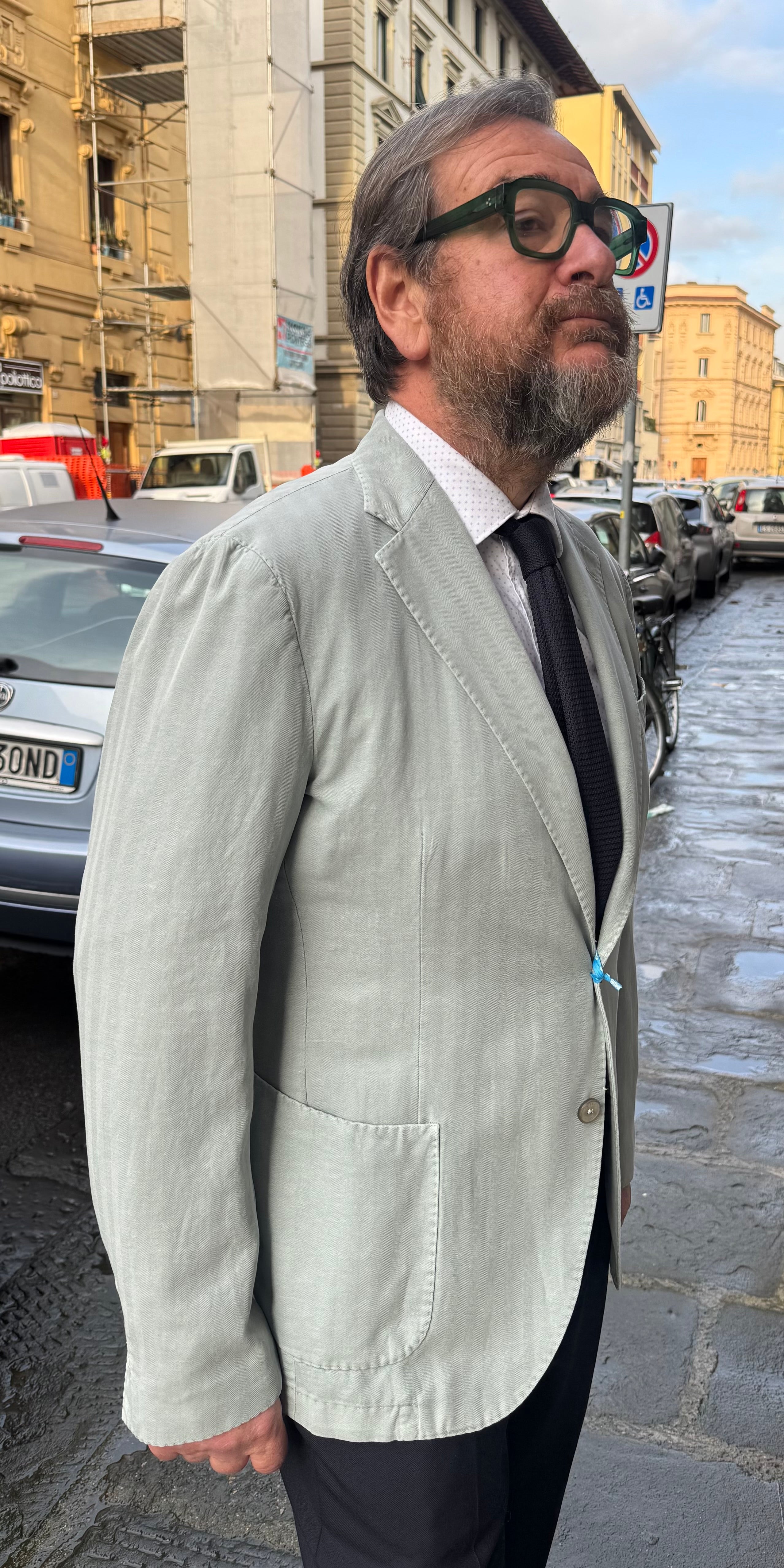Giacca Lino cotone Santaniello