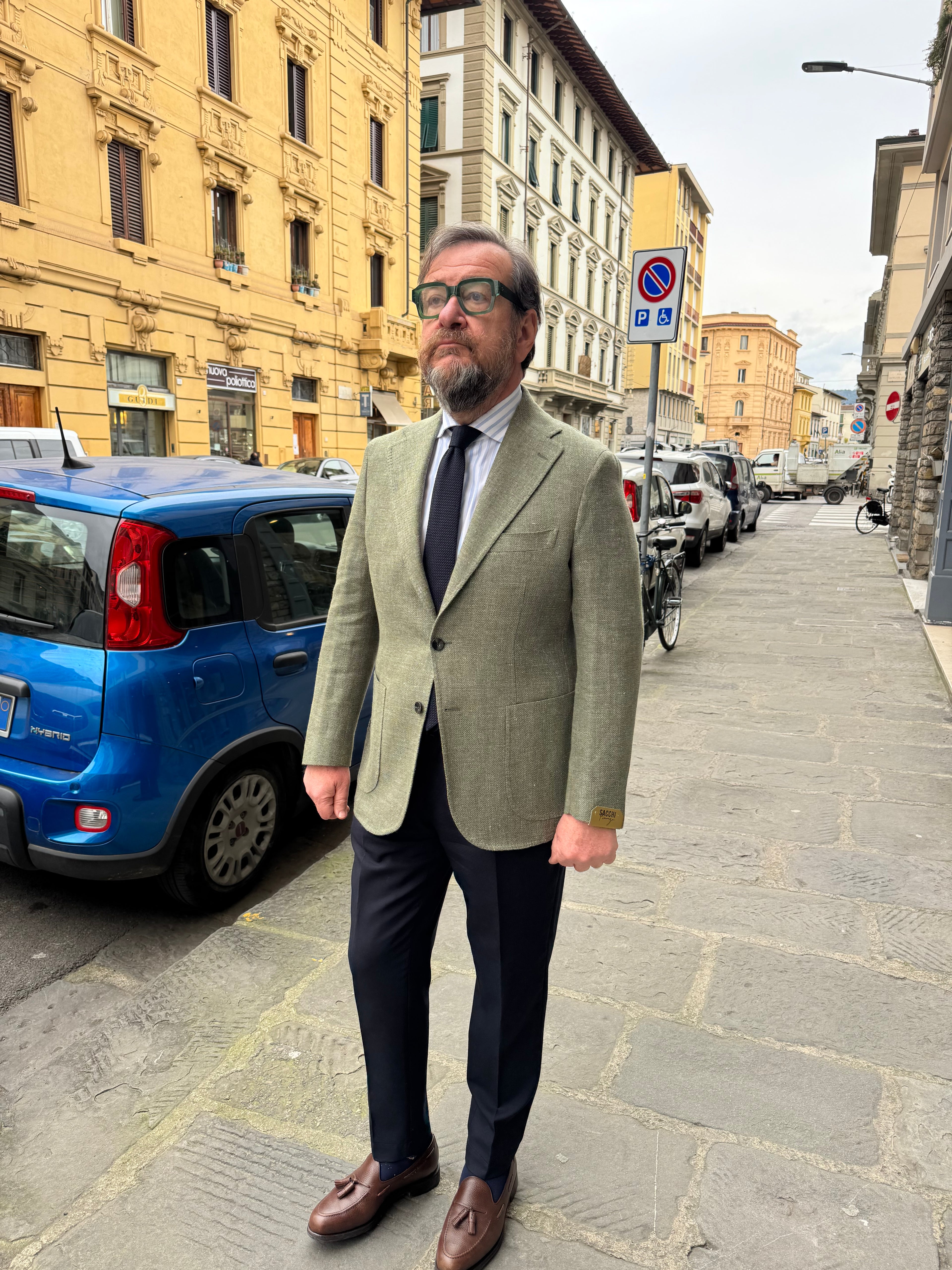 Giacca Sartoriale verde