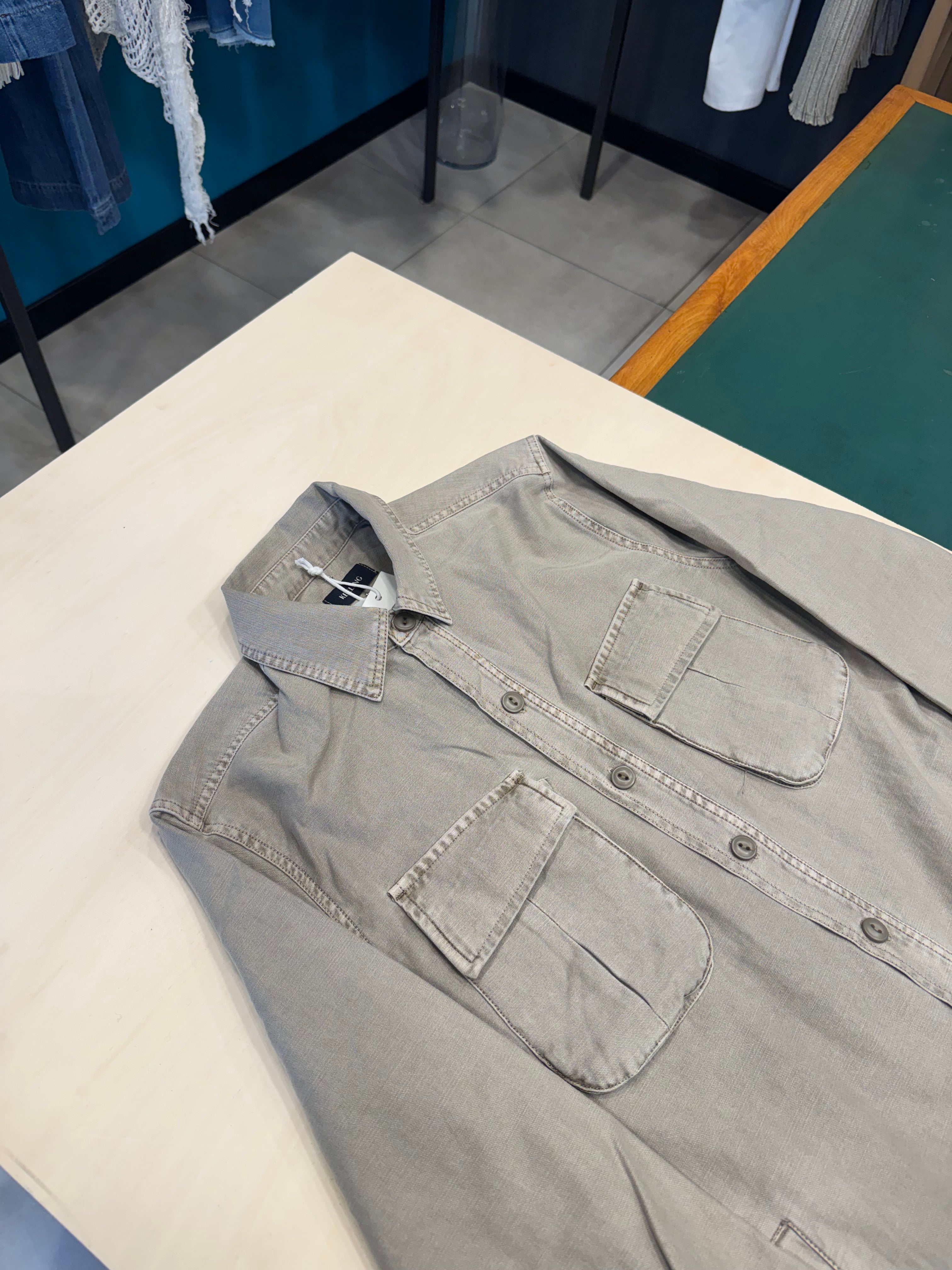 Overshirt Keeling Sabbia