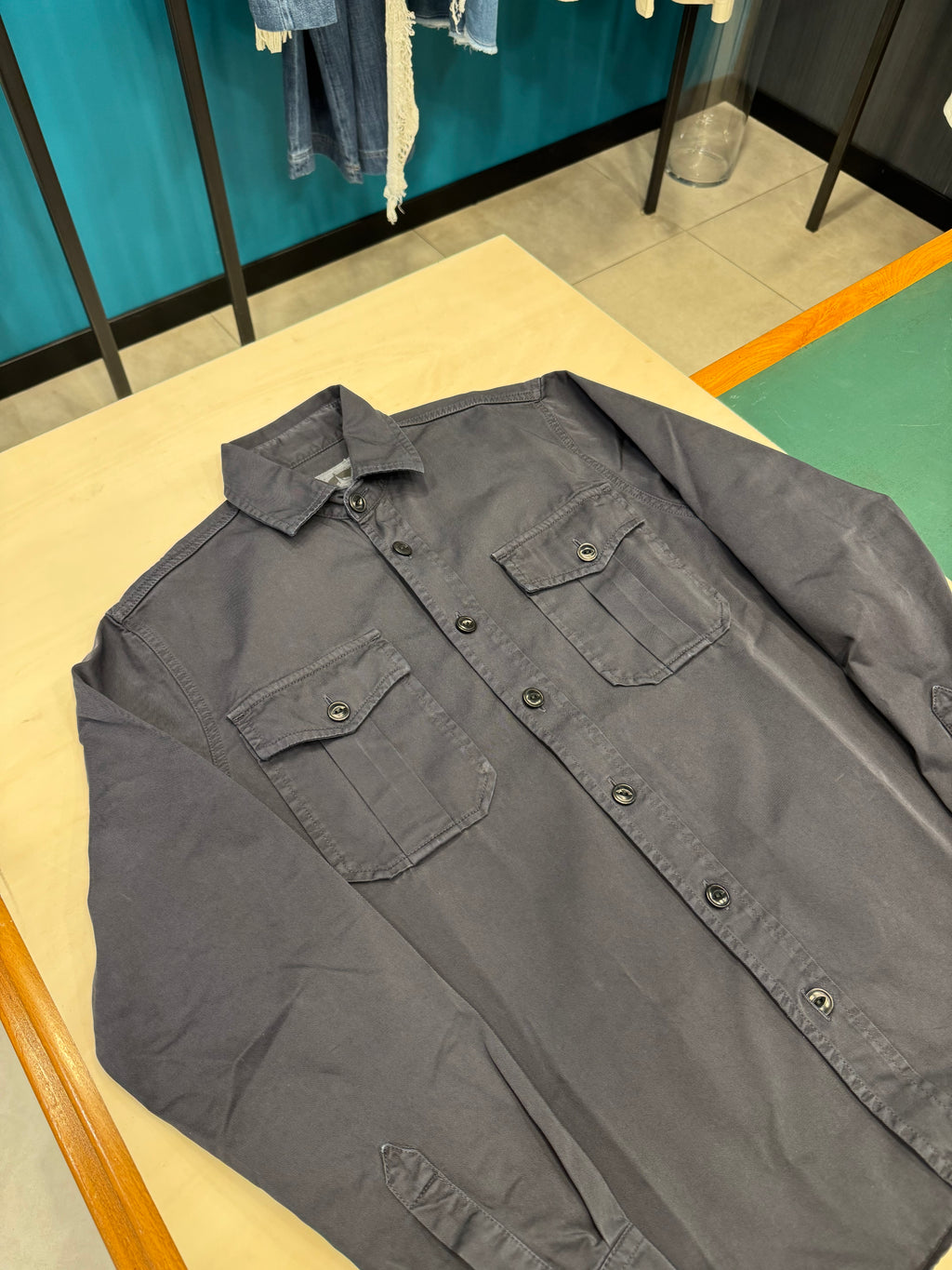 Overshirt Blu Chesapeake