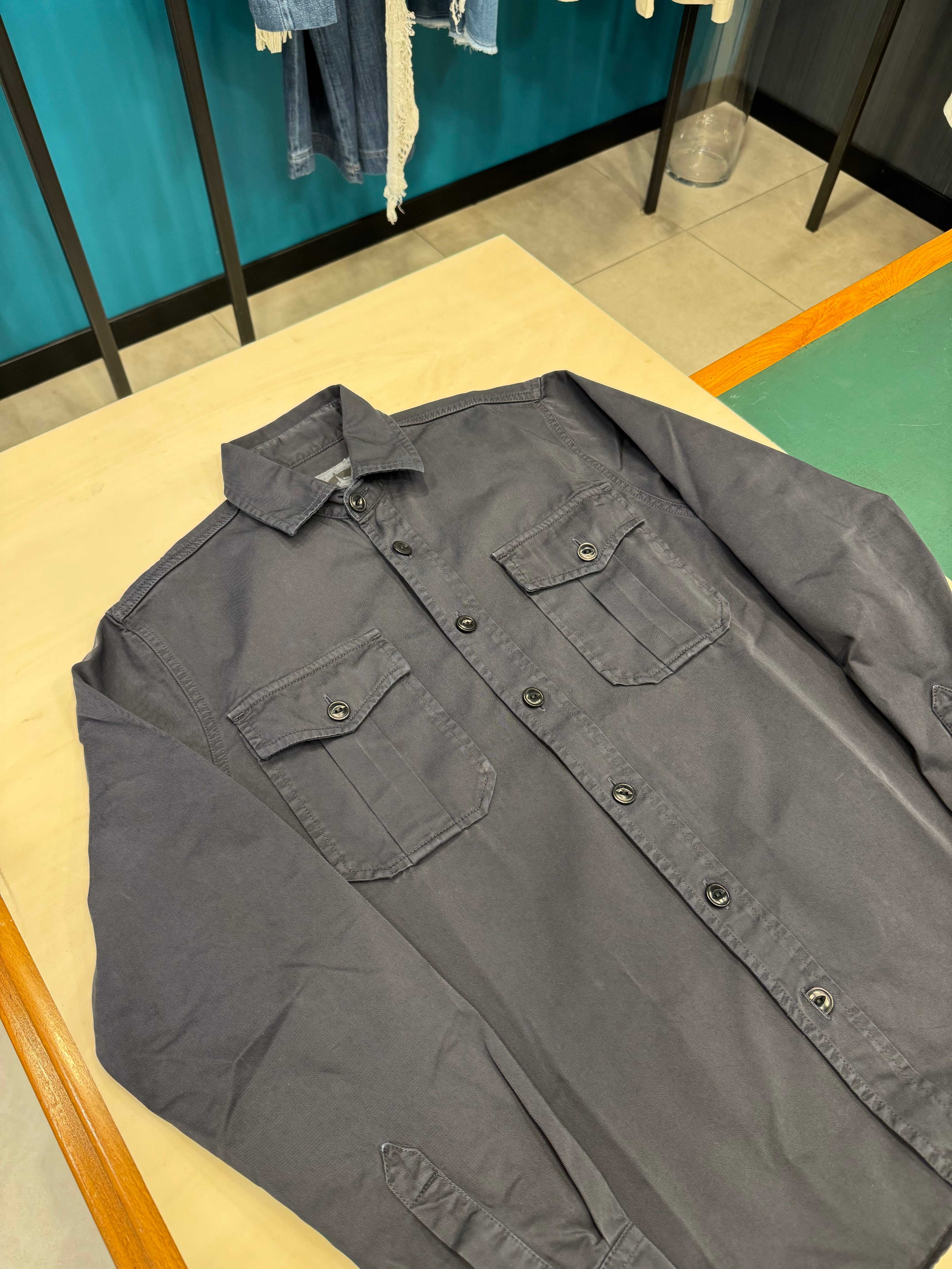 Overshirt Blu Chesapeake