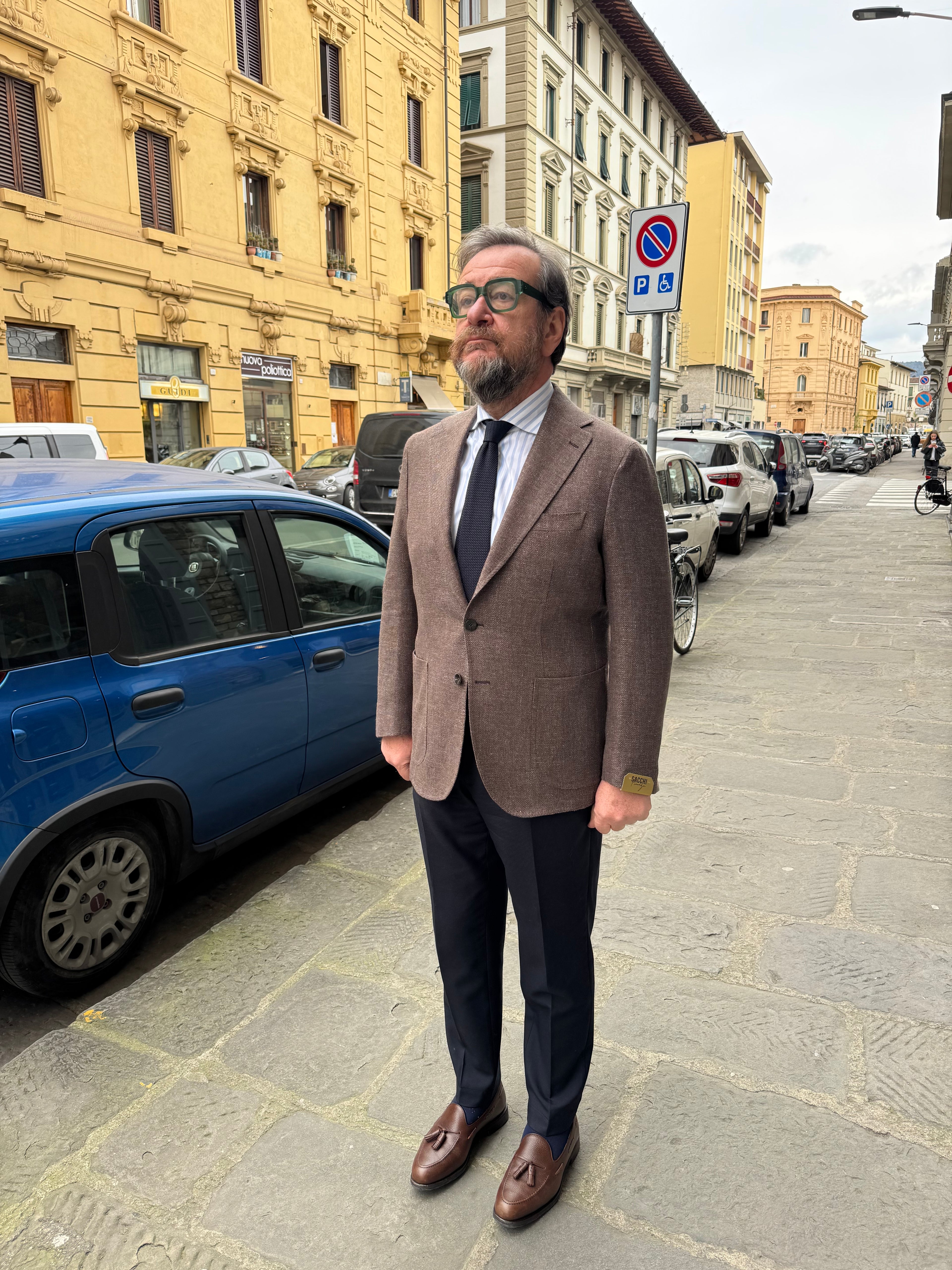 Giacca sartoriale Marrone