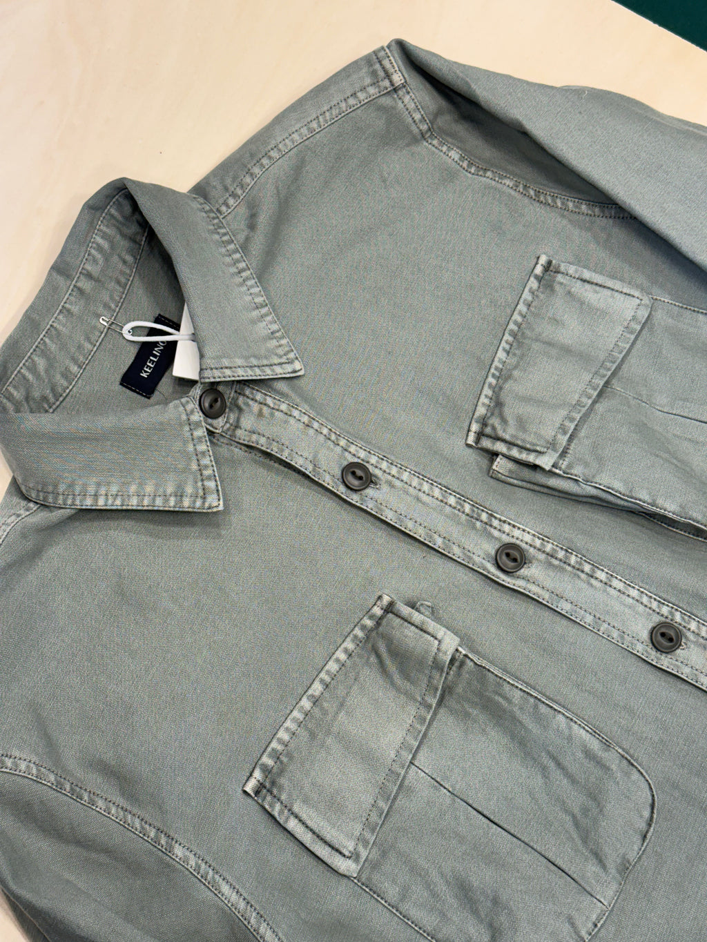 Overshirt Keeling Verde