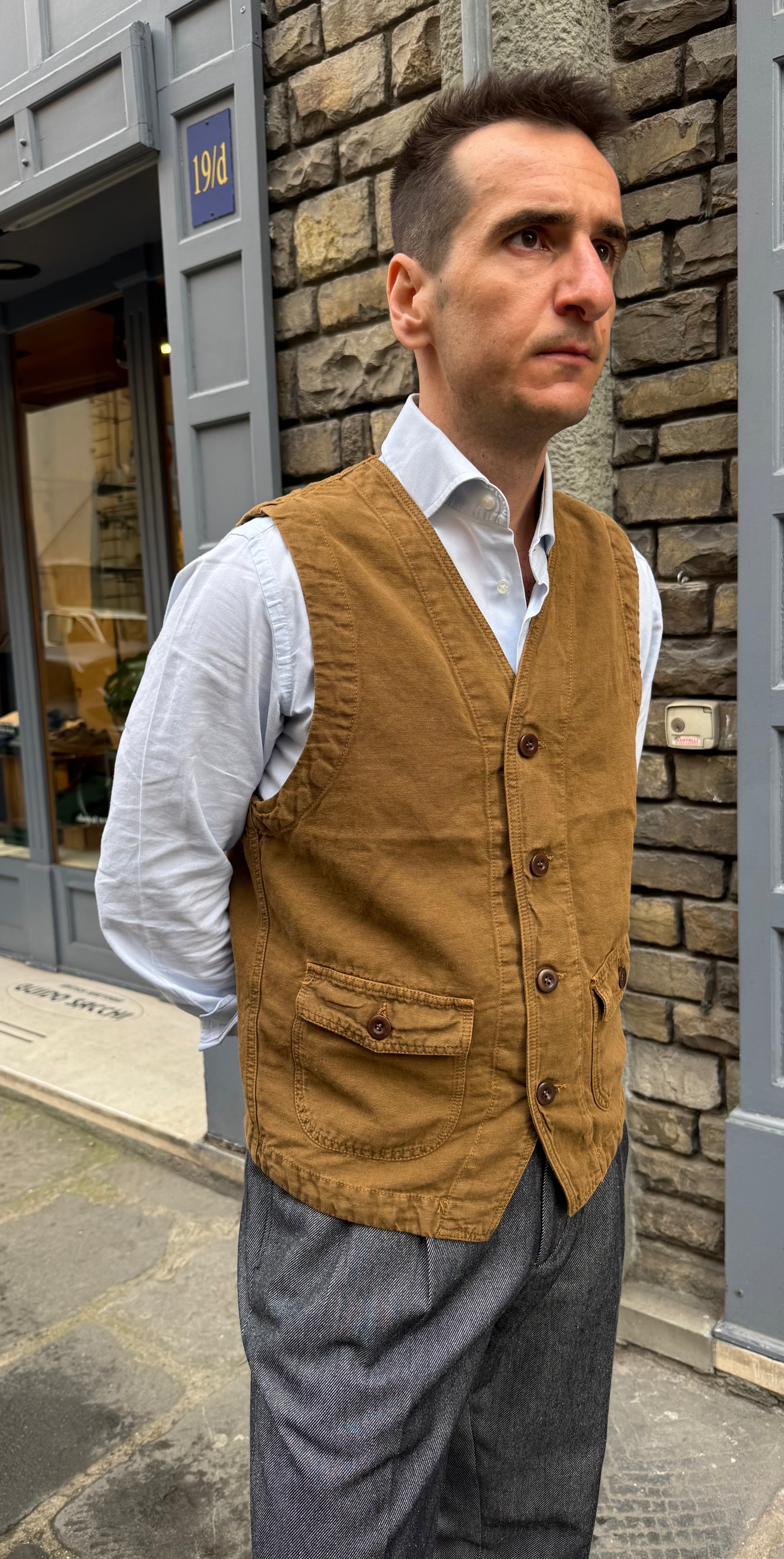 Gilet Chesapeake  Tabacco