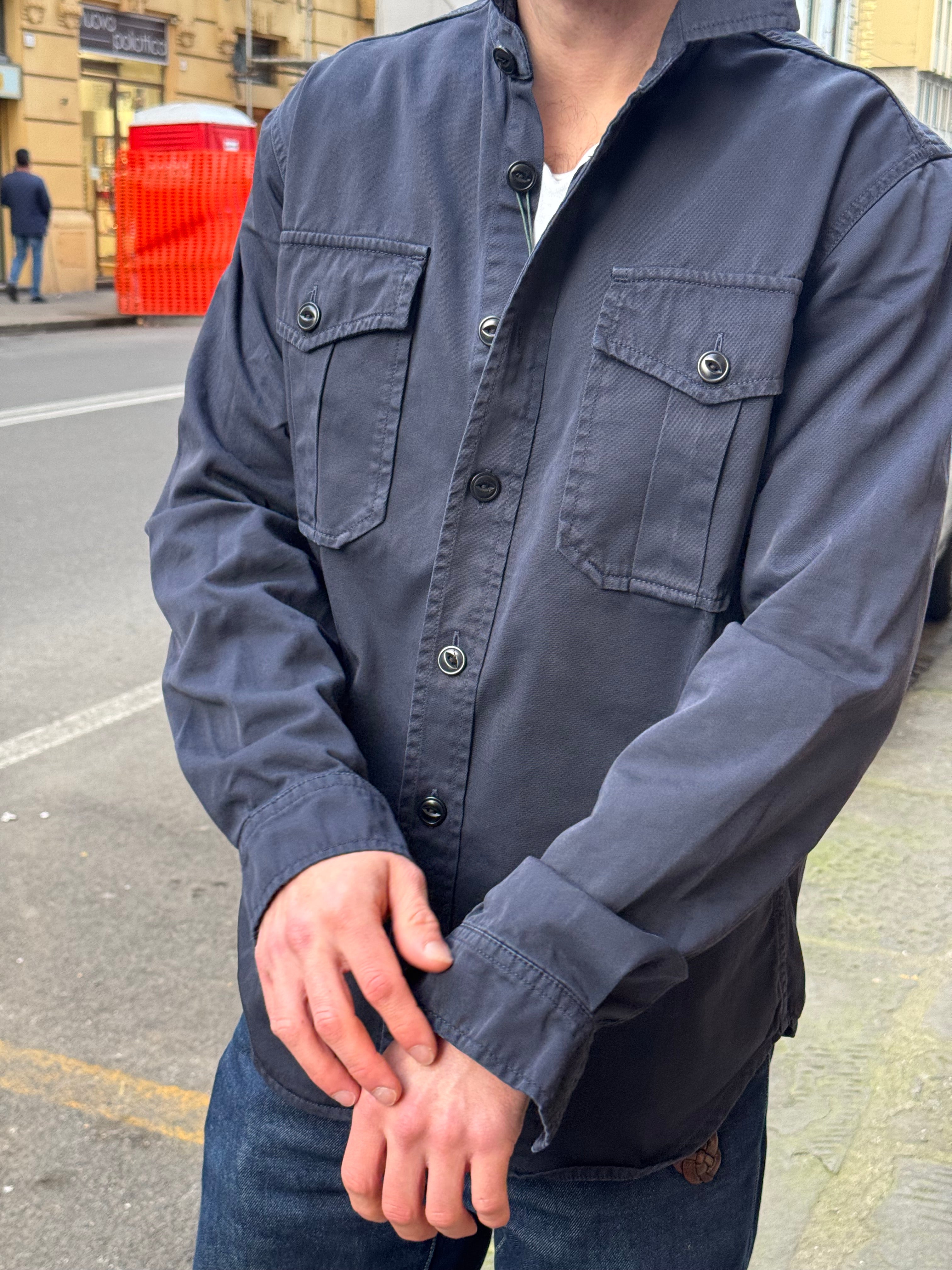 Overshirt Blu Chesapeake