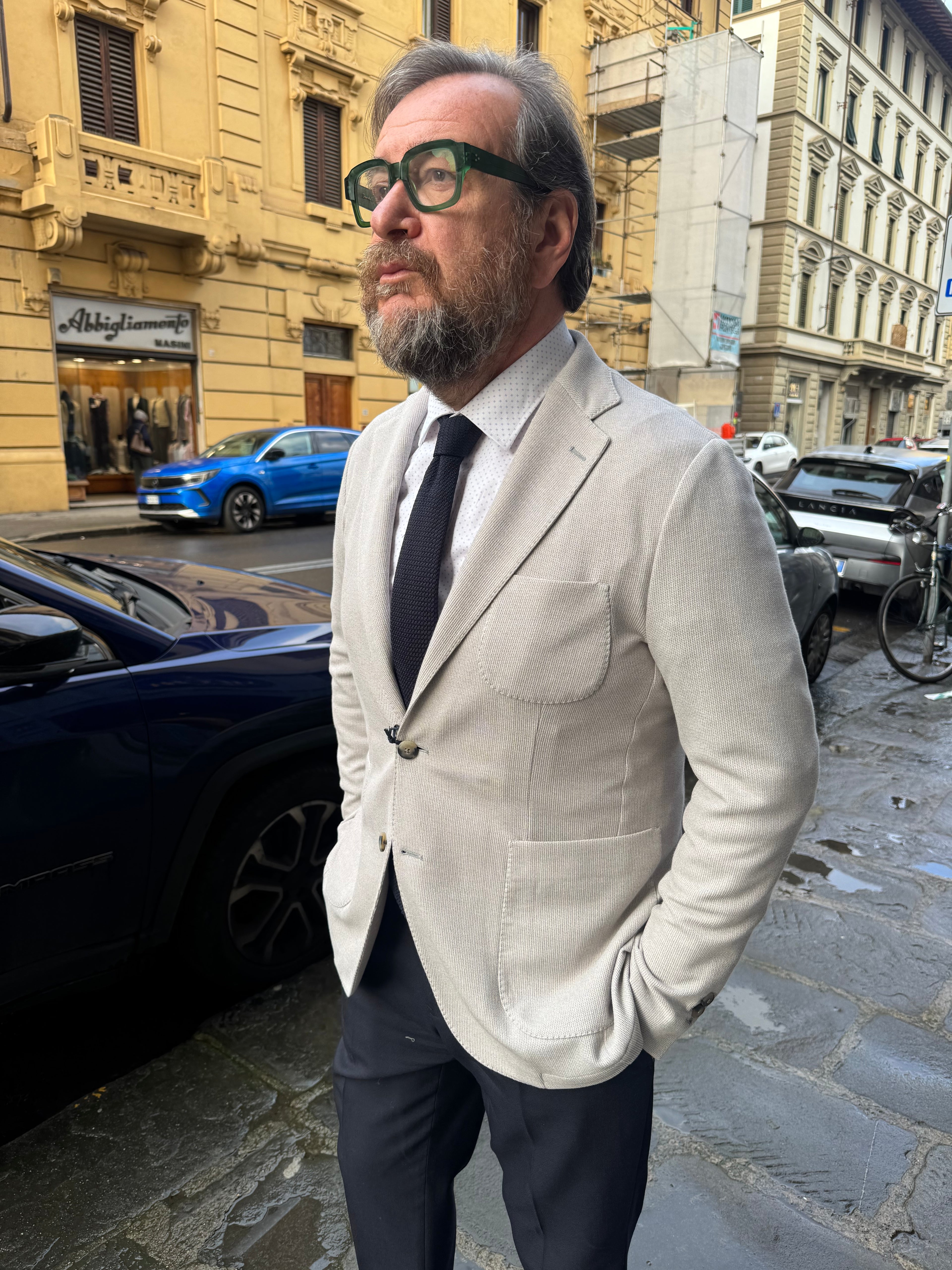 Giacca Jersey Ghiaccio