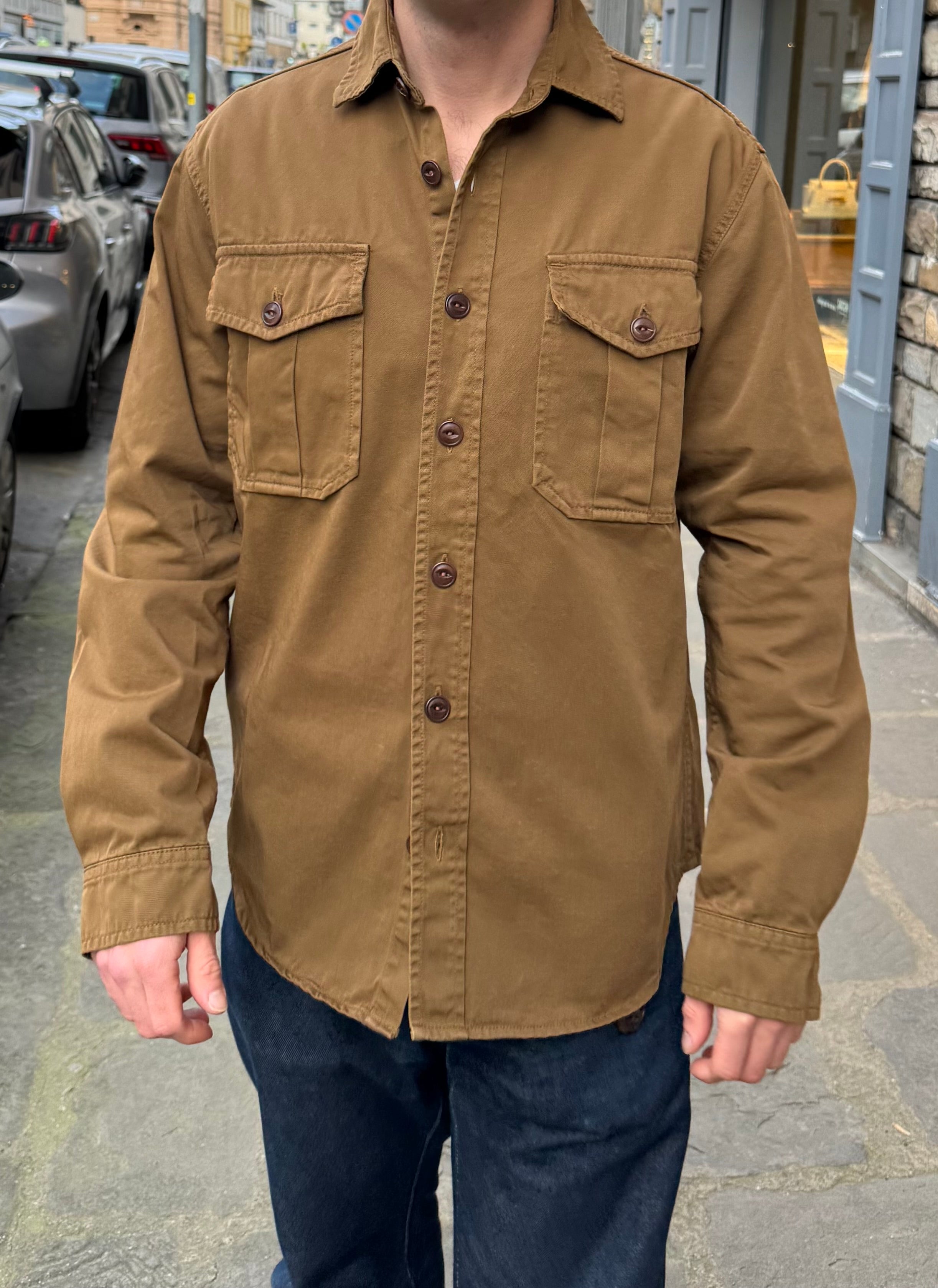 Overshirt Tabacco Chesapeake