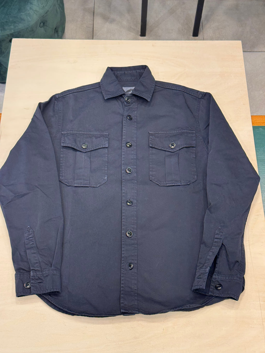 Overshirt Blu Chesapeake